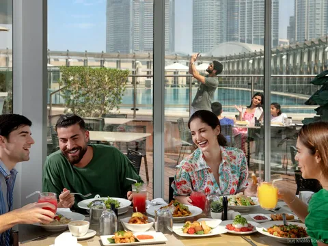 Ristorante Burj Club incluso nel biglietto cena del Burj Khalifa