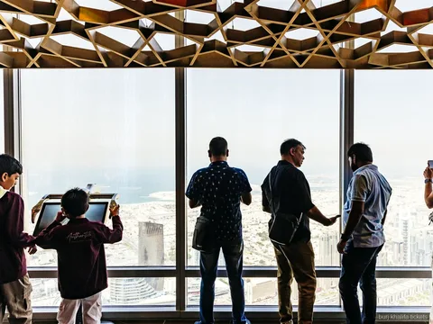 SKY Lounge area included with Burj Khalifa Level 148 tickets