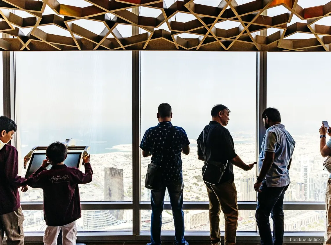 SKY Lounge ruimte inbegrepen bij Burj Khalifa niveau 148 tickets